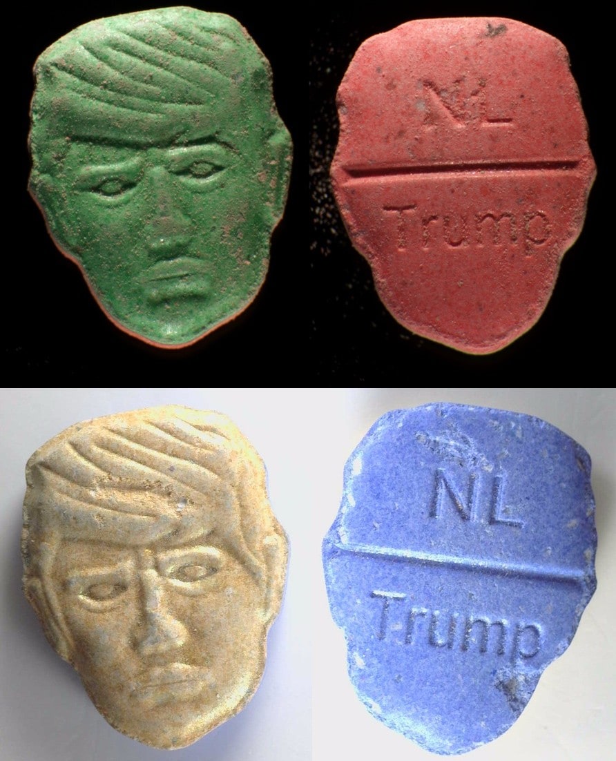 Trimbos Institute warns of dangerous ecstasy pills featuring image of Trump