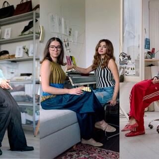 Fashion from discarded sofas and festival banners: these emerging designers are breaking down fashion barriers