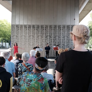 Opera under Kraaiennest metro station: ‘Do you hear that echo? I love it’