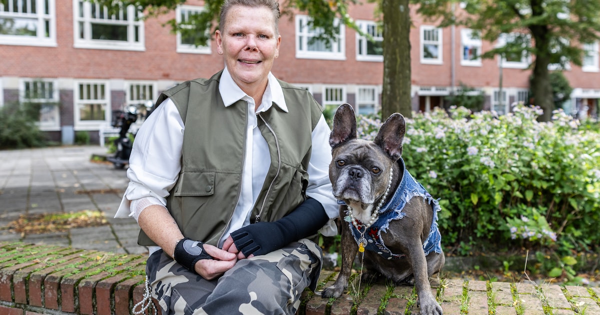 Yvonne (54) is afgekeurd en zou graag een naaimachine willen, om kleertjes te maken voor haar hond J