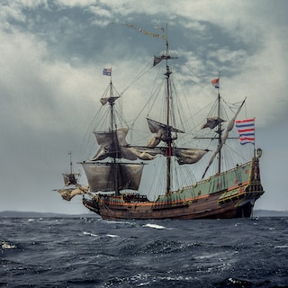 For the last time: the Batavia sails through Amsterdam this weekend for repairs