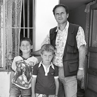 Norman Gershman portrayed Albanians who helped Jewish families during World War II