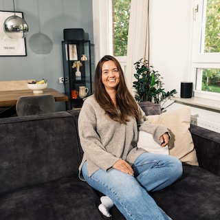 Rebecca (34) and her boyfriend found a new development in Noord via Instagram: ‘A few days later we heard the house was ours’