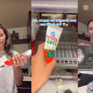 Monica Geuze shared her favorite snack, but her followers didn't believe it