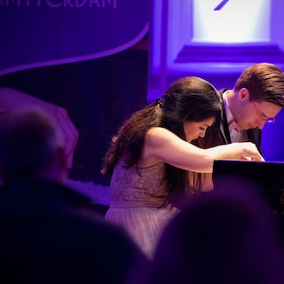 At the Amsterdam Piano Duo Festival two pianists always play at once: how does that work?