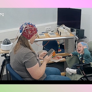 Within a minute you want to shout: put that phone away and play with your child!