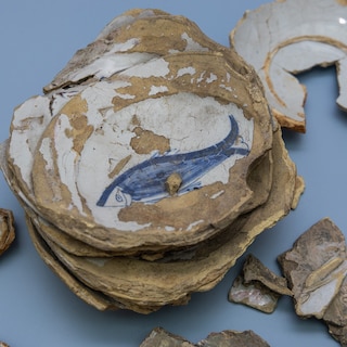 City Archives reveal Amsterdam blue with 6500 shards from an illegal excavation