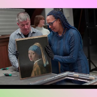 Girl with a Pearl Earring once cost only two guilders when it surfaced dirty and forgotten at an auction