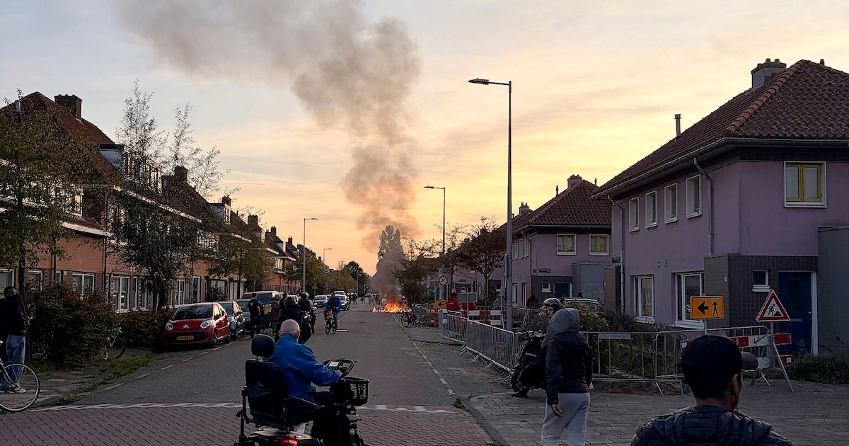 Three arrested following riots and fire-setting in Floradorp in Noord ...
