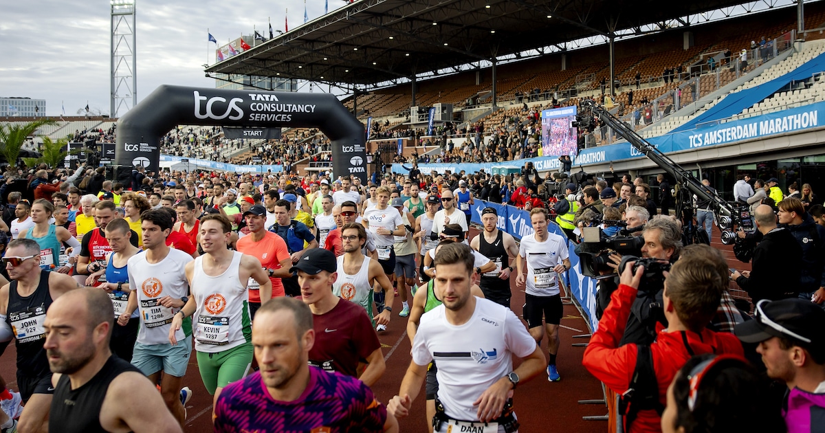 Record voor Amsterdam Marathon: deelnemers uit 161 landen | Het Parool