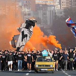 Croatian police charge 23 Hajduk Split fans for Nazi slogans