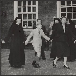 This is where Queen Juliana danced with the Amsterdam orphanage boys and nuns from the Lauriergracht