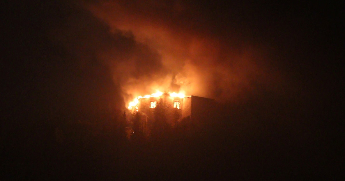 Grote brand in Adelaarsnest van Hitler, historische plek mogelijk niet ...