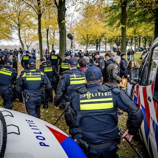 Riot police intervene in The Hague unrest, calm in Amsterdam