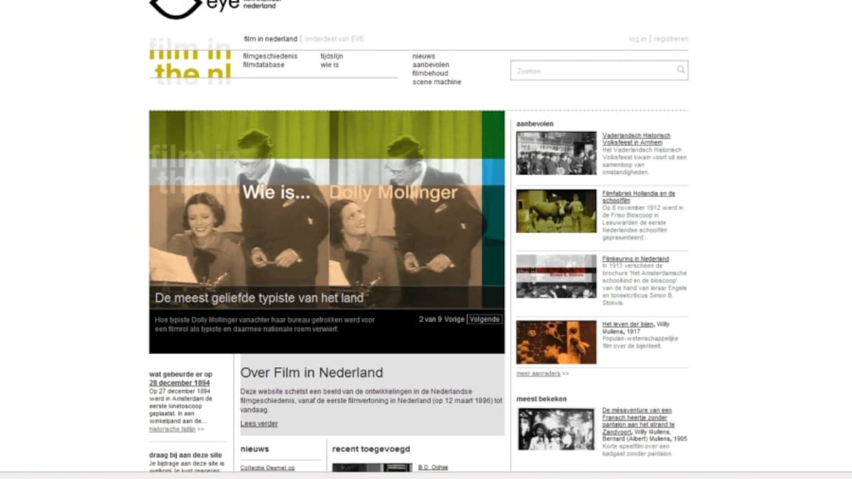 Oude films gratis op nieuwe website te zien | Het Parool